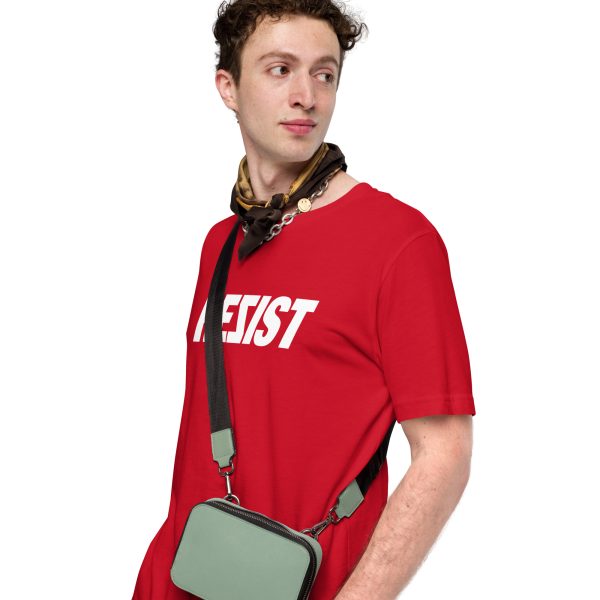 rezist art t-shirt red side