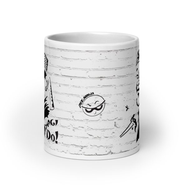 Myagi Do! 20 oz white mug