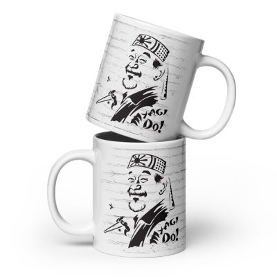 Myagi Do! 20 oz white mug