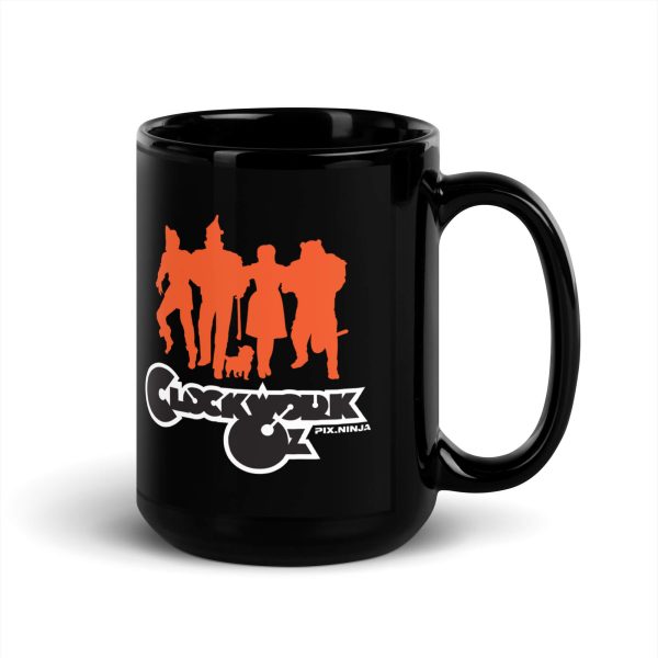 Clockwork Oz Black Mug
