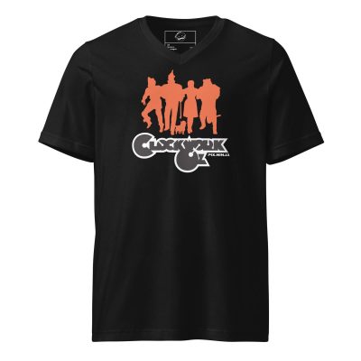 Clockwork Oz Black V Neck T-Shirt