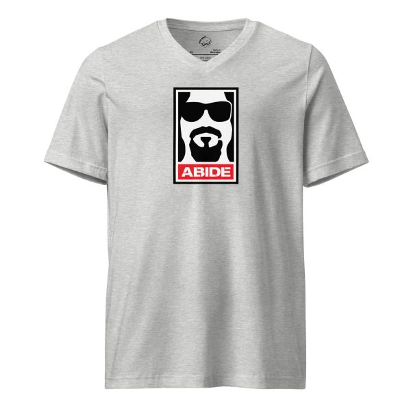 Dude Abides Obey V-Neck T-Shirt