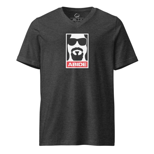 Dude Abides Obey V-Neck T-Shirt