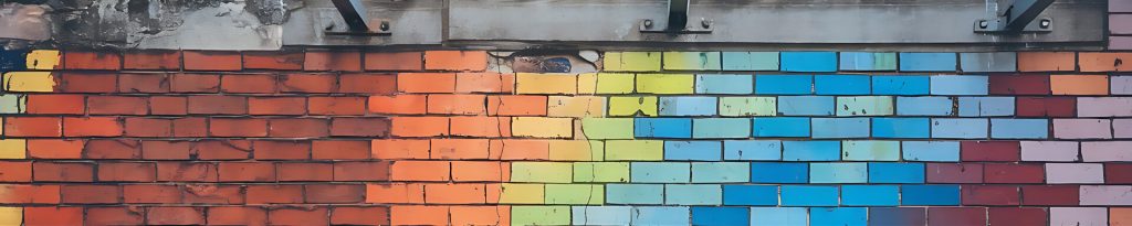 PixNinja Shop Original Designs Brick Background Colors